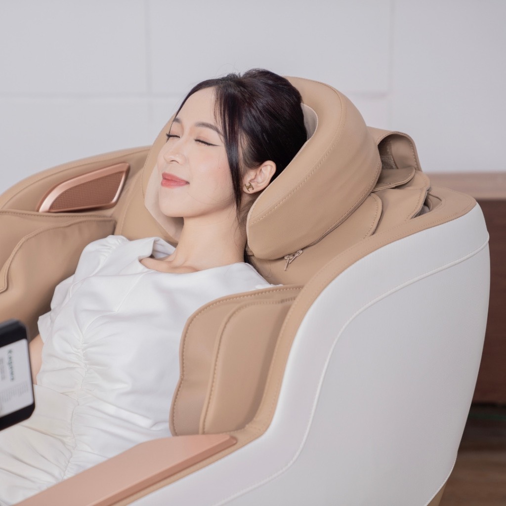 Ghế massage trị liệu toàn thân KAGAWA K86 công nghệ điểu khiển bằng giọng nói con lăn 3D cao cấp