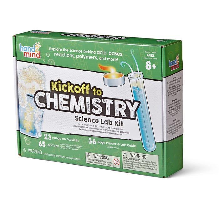 Hand2mind Bộ thí nghiệm khoa học chủ đề các loại cốc đong cơ bản - Kick Off to Chemistry Science Lab Kit