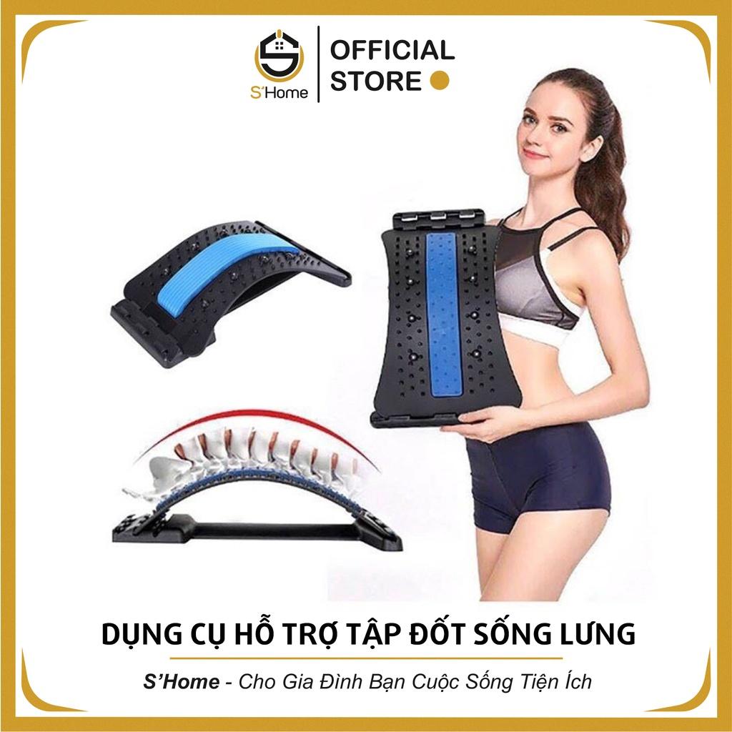 Dụng Cụ Tập Lưng ️S'Home️ Tập Lưng Tại Nhà, Dụng Cụ Massage Hỗ Trợ Tập Lưng, Khung Nắn Chỉnh Cột Sống Và Điều Trị Thoá