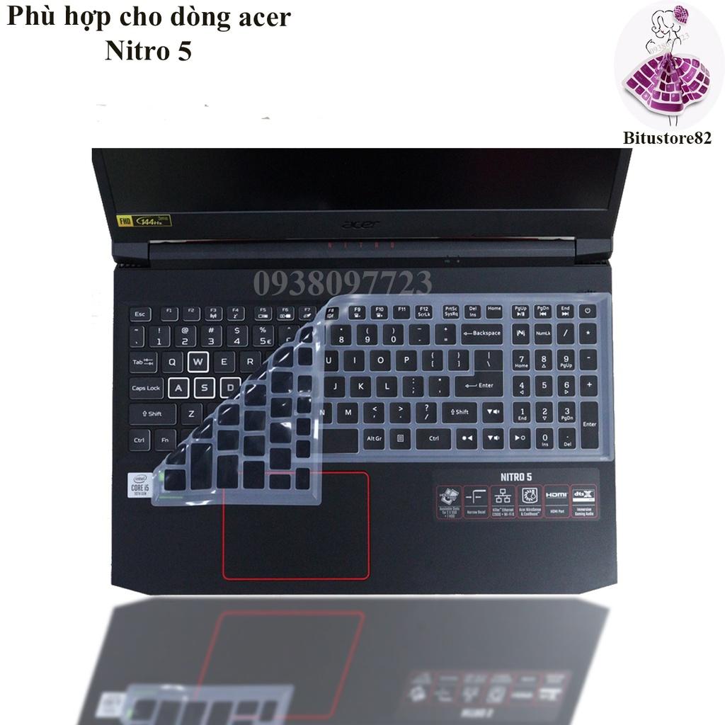 Ốp silicon phủ bàn phím dành cho laptop Acer Nitro 5 AN515 45/57/58