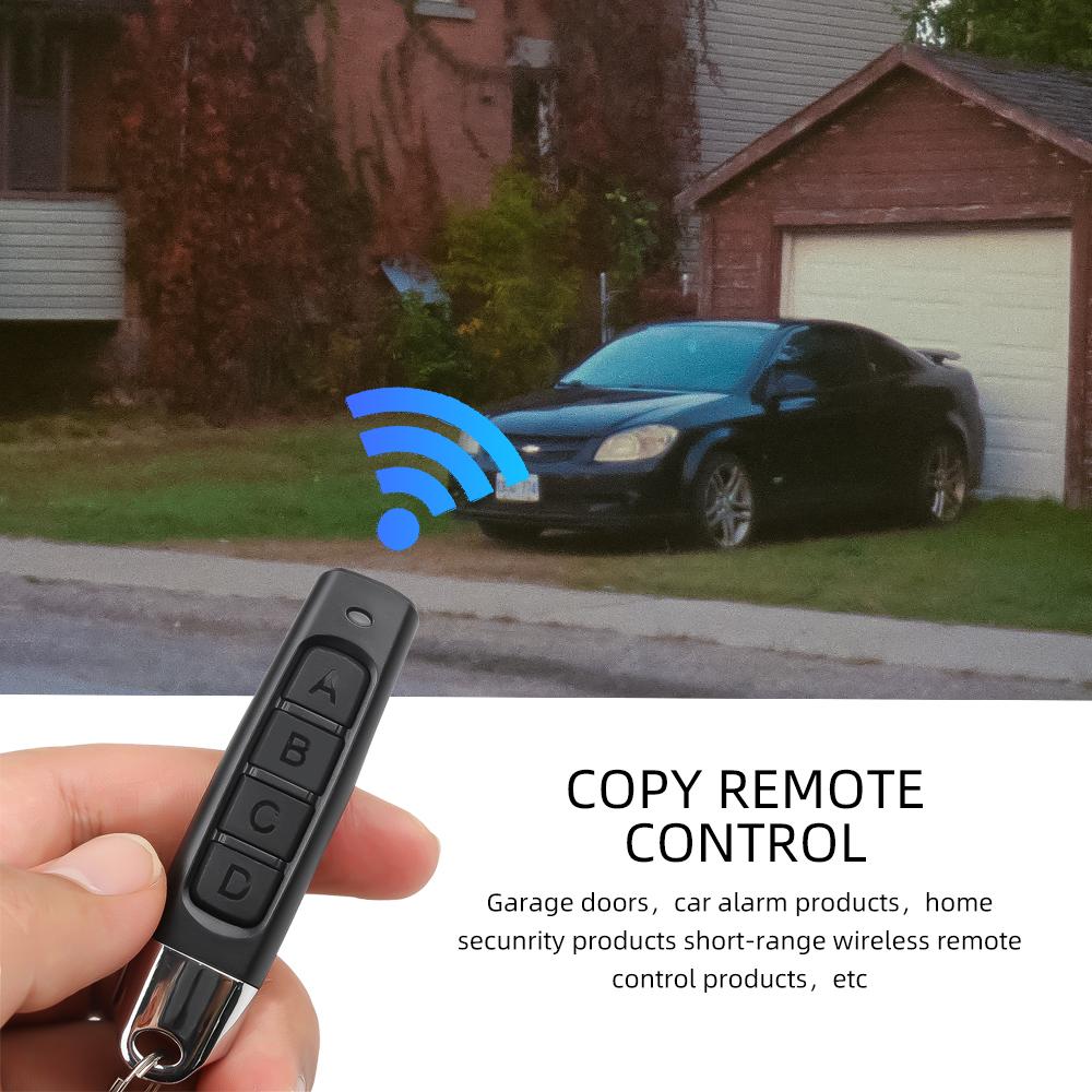 KIBIDU 433MHZ Sao chép điều khiển từ xa Auto 4 Channe Code Garage Gate cửa mở Bộ điều khiển điều khiển từ xa