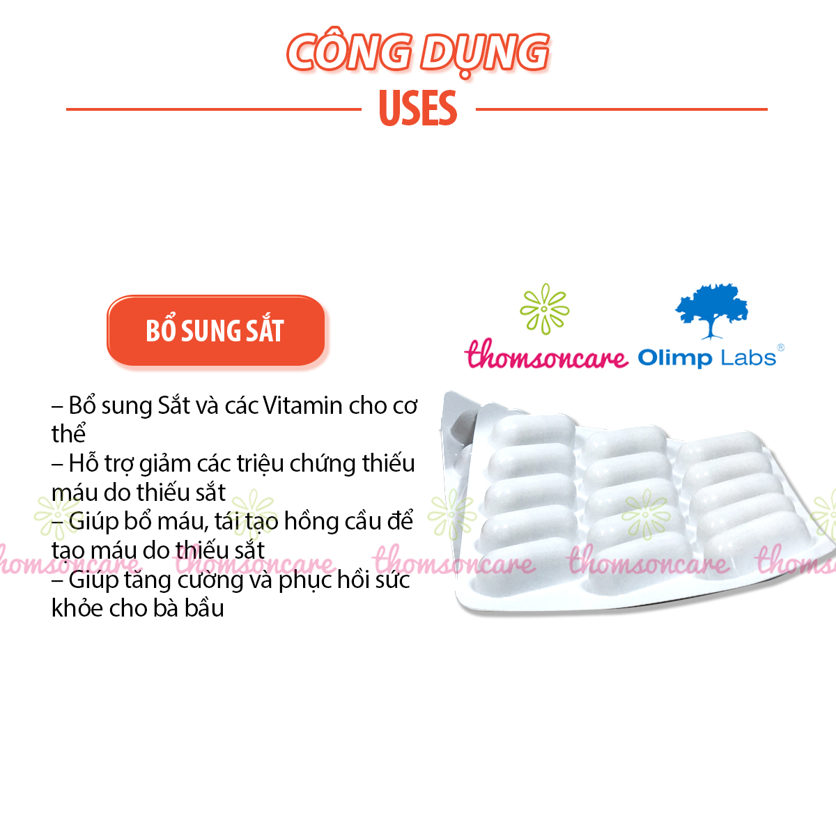 Chela Ferr Forte - Bổ sung sắt hữu cơ, Acid Folic cho bà bầu, người thiếu máu - Dễ hấp thụ, không gây táo bón - Nhập khẩu chính hãng