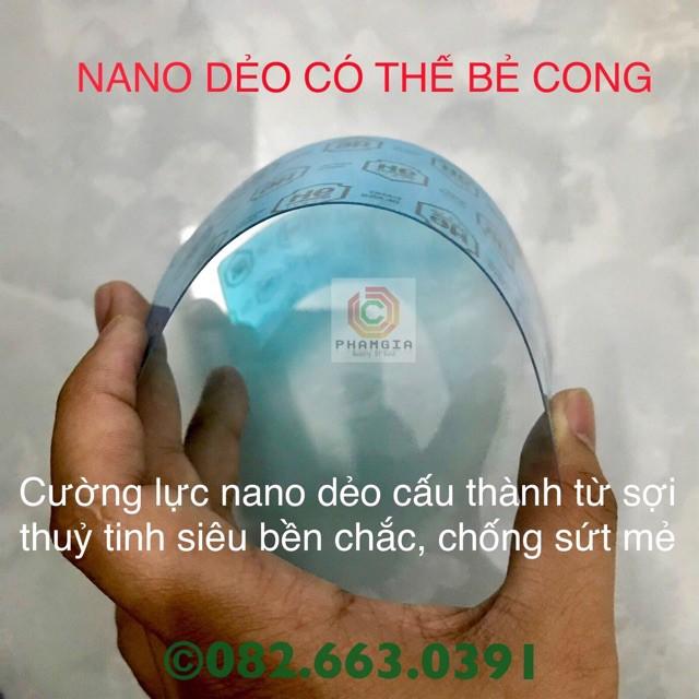 Dán cường lực dành cho Sony L1 /L2 nano dẻo siêu bền siêu đẹp