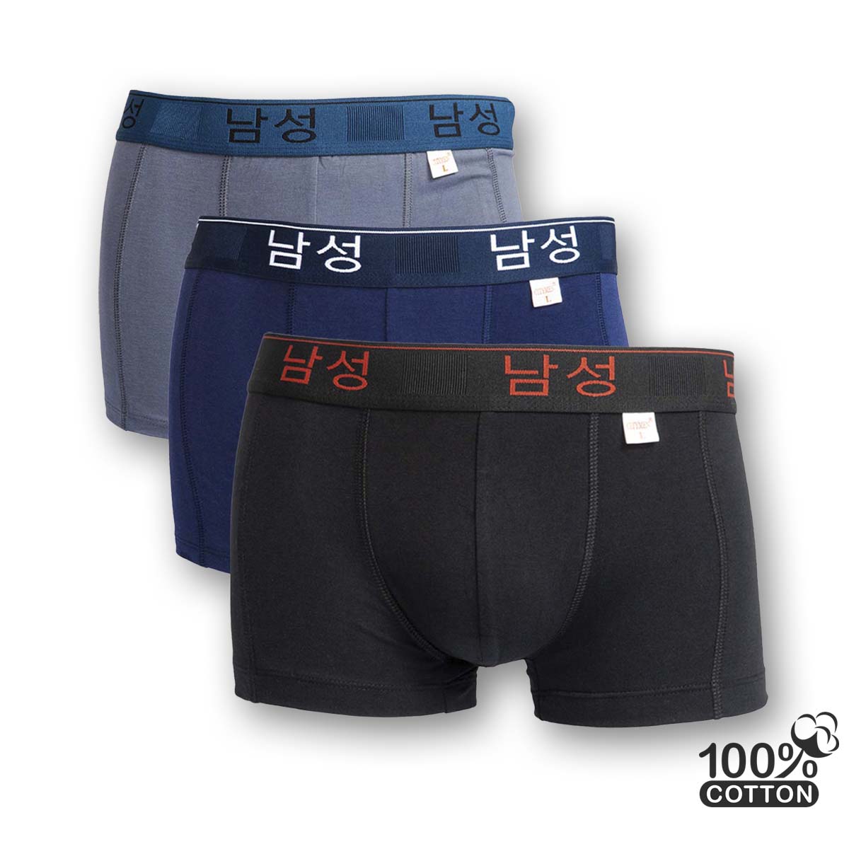 Hộp 4 Quần lót nam boxer CITYMEN cao cấp lưng Hàn Quốc vải cotton 4 chiều sịp đùi nam - Giao màu ngẫu nhiên