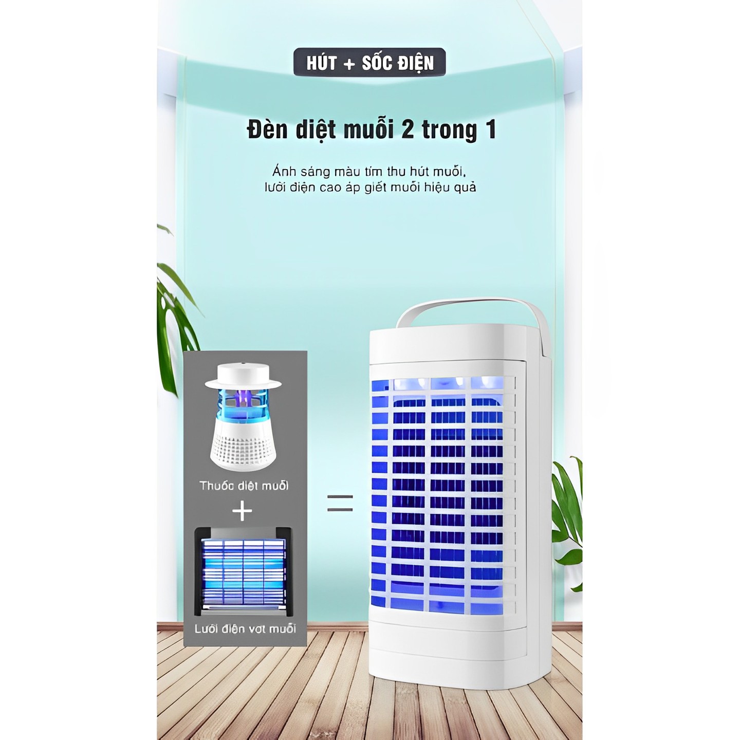 Đèn Bắt Muỗi, Chống Muỗi Thông Minh "Bảo vệ gia đình bạn khỏi loài muỗi khó chịu"