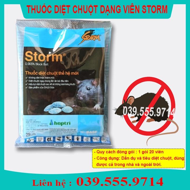 40 Viên Kẹo Chuột STORM HÀNG CHUẨN - Kẹo Sinh Học diệt nhanh