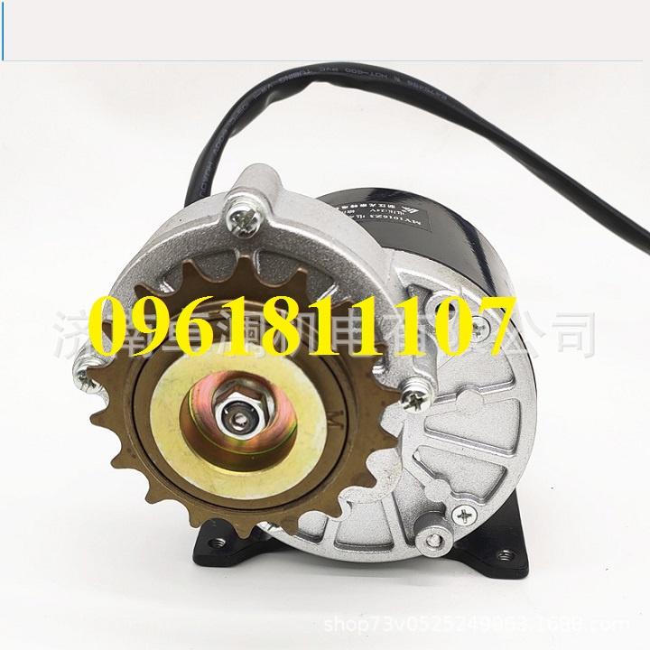 Motor giảm tốc đầu liếp dành cho sên xe đạp