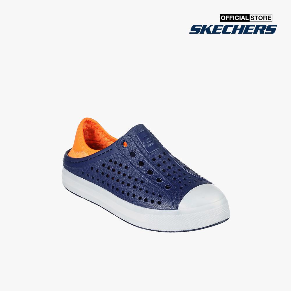 SKECHERS - Giày thể thao bé trai Guzman Flash 402020L-NVOR