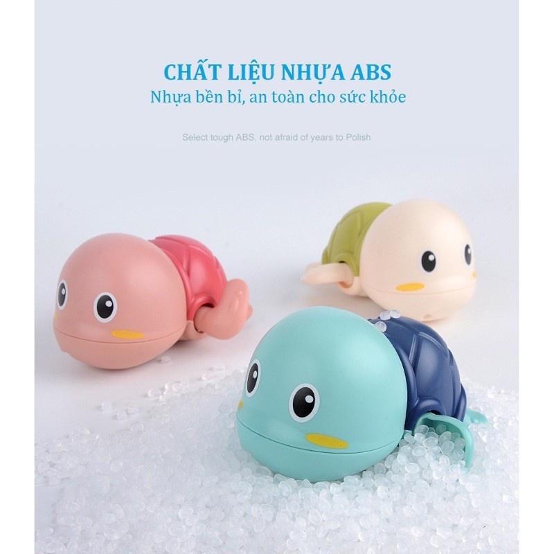 Rùa bơi trong nước đồ chơi nhà tắm cho bé Montessori