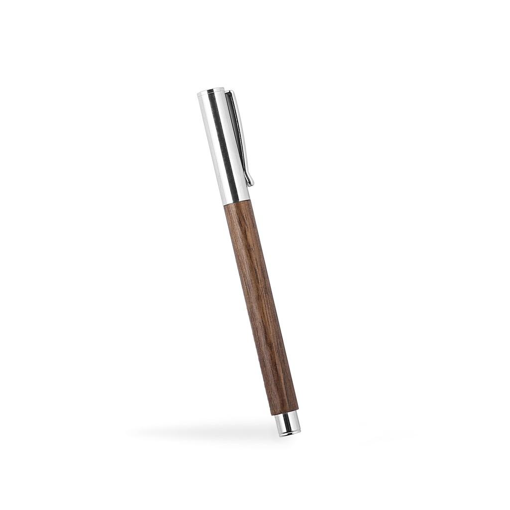 Bút Bi Nắp Bạc Vỏ Gỗ (BB02)