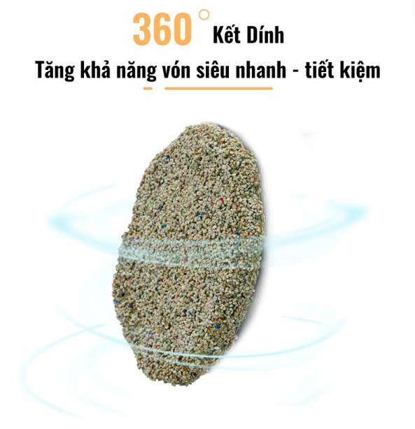 CÁT VỆ SINH CHO MÈO HYSEN CLEAN - Hysen Clean Forever Fresh Super Premium Clumping Cat Litter 4Kg