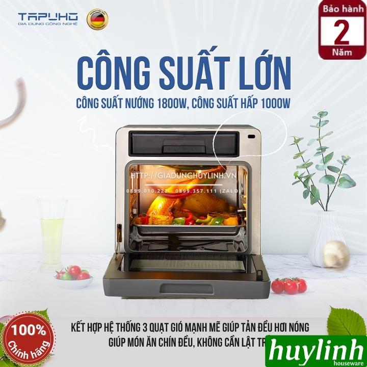 (Hàng chính hãng) Nồi chiên hơi nước cao cấp TAPUHO TSF16 - Thương hiệu Đức - 2.800w - 16 lít - BH 2 năm