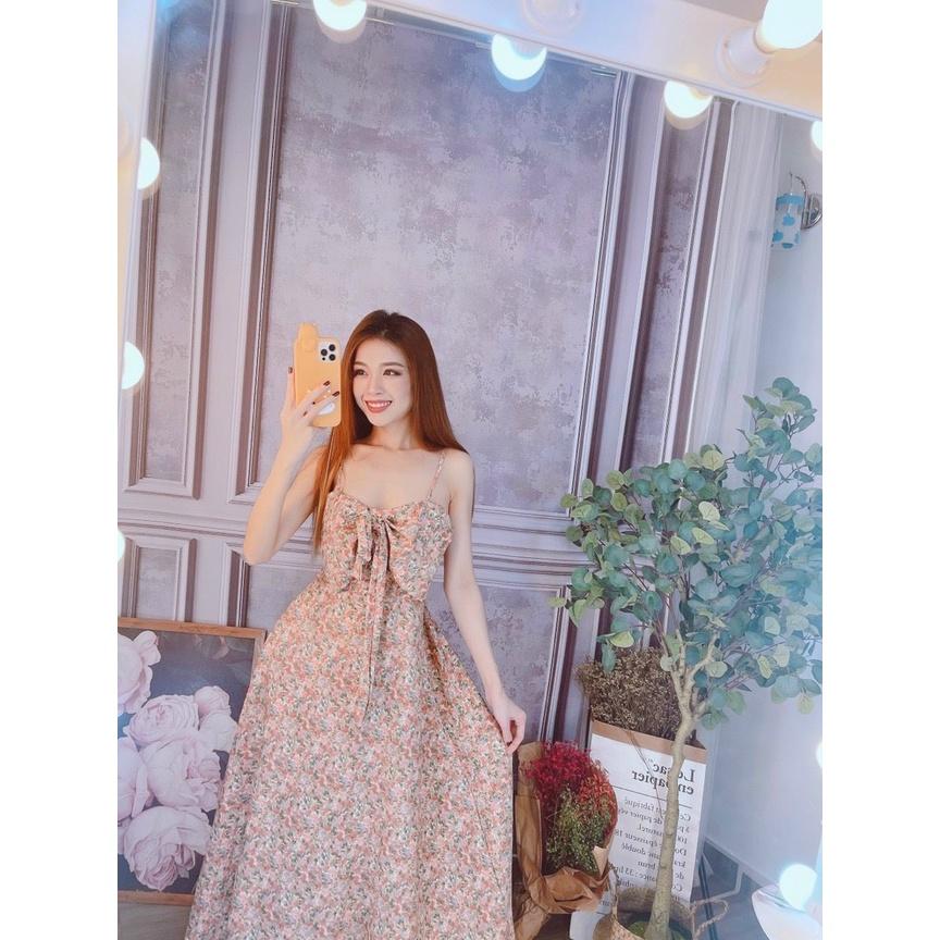 Đầm Xòe Maxi Y HÌNH tôn dáng siêu sang trọng cho các nàng