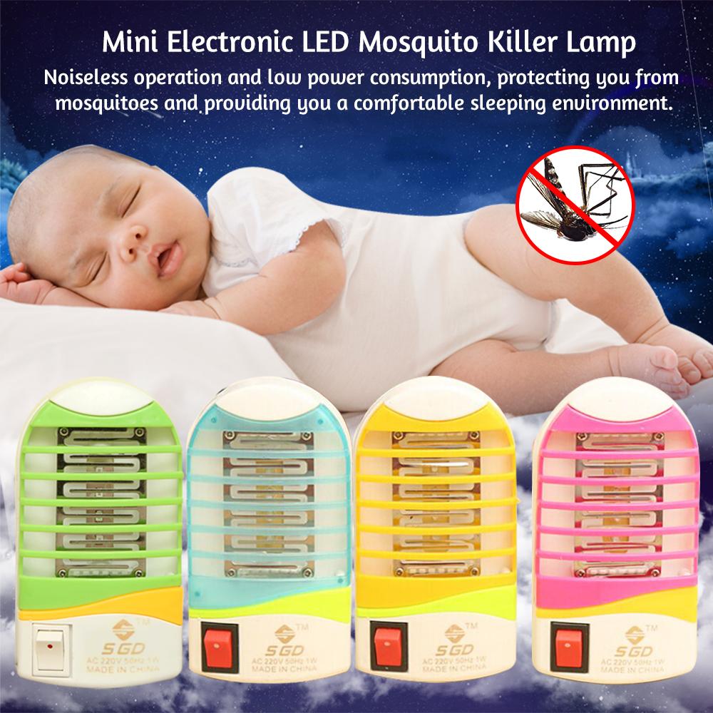 Đèn Led Điện Tử Mini Diệt Côn Trùng Diệt Mũi Không Độc Hại Thân Thiện Môi Trường