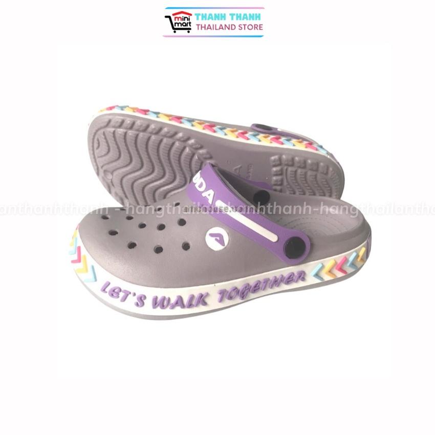 Giày sục nhựa đúc Thái Lan nữ đi mưa ADDA - 52731 siêu nhẹ, êm chân