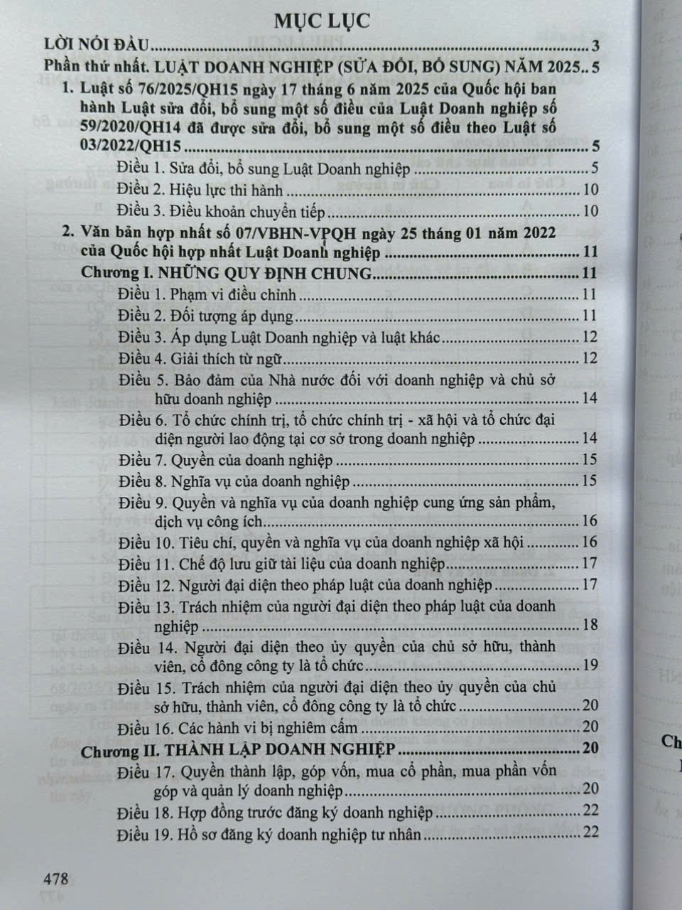 Sách Luật Doanh Nghiệp sửa đổi, bổ sung 2025 – Hệ Thống Các Văn Bản Quy Định, Hướng Dẫn Chi Tiết Thi Hành (V2614T)