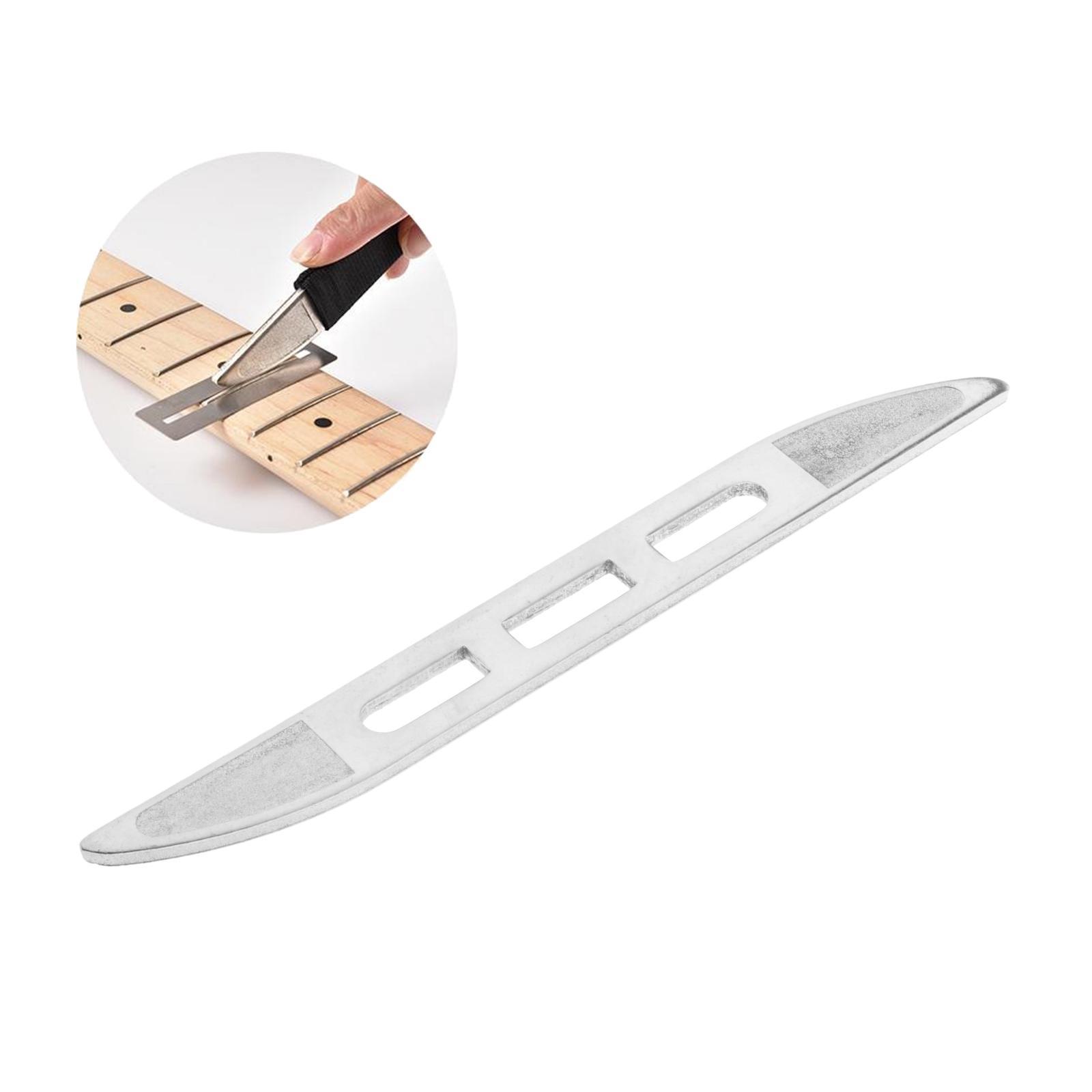 Diamond Abrasives Guitar Fret Crowning File Luthier for Ukulele Mandolin Fret Repairing
