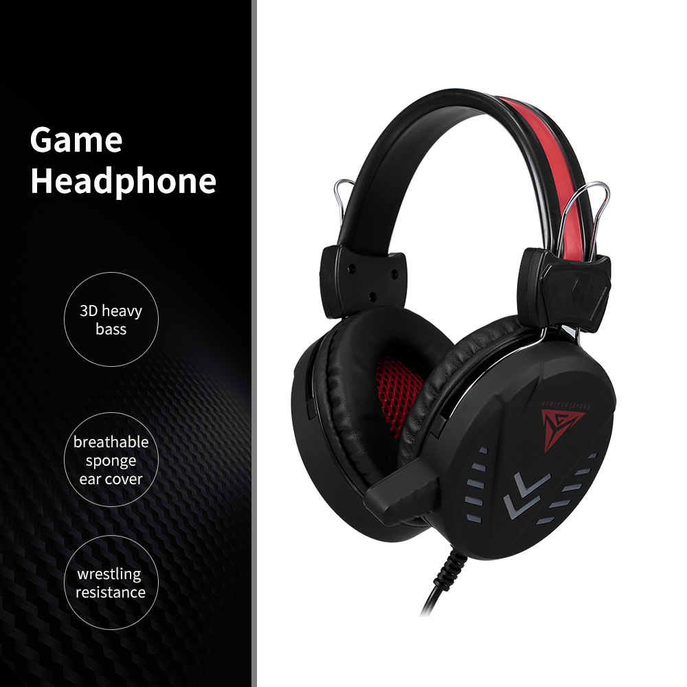 Tai Nghe Chơi Game Âm Thanh Nổi Micrô Đa Hướng Có USB Không Có Ổ Đĩa Thoáng Khí