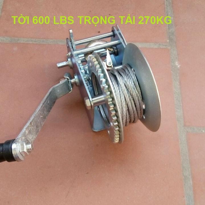 Tời quay tay 600 LBS
