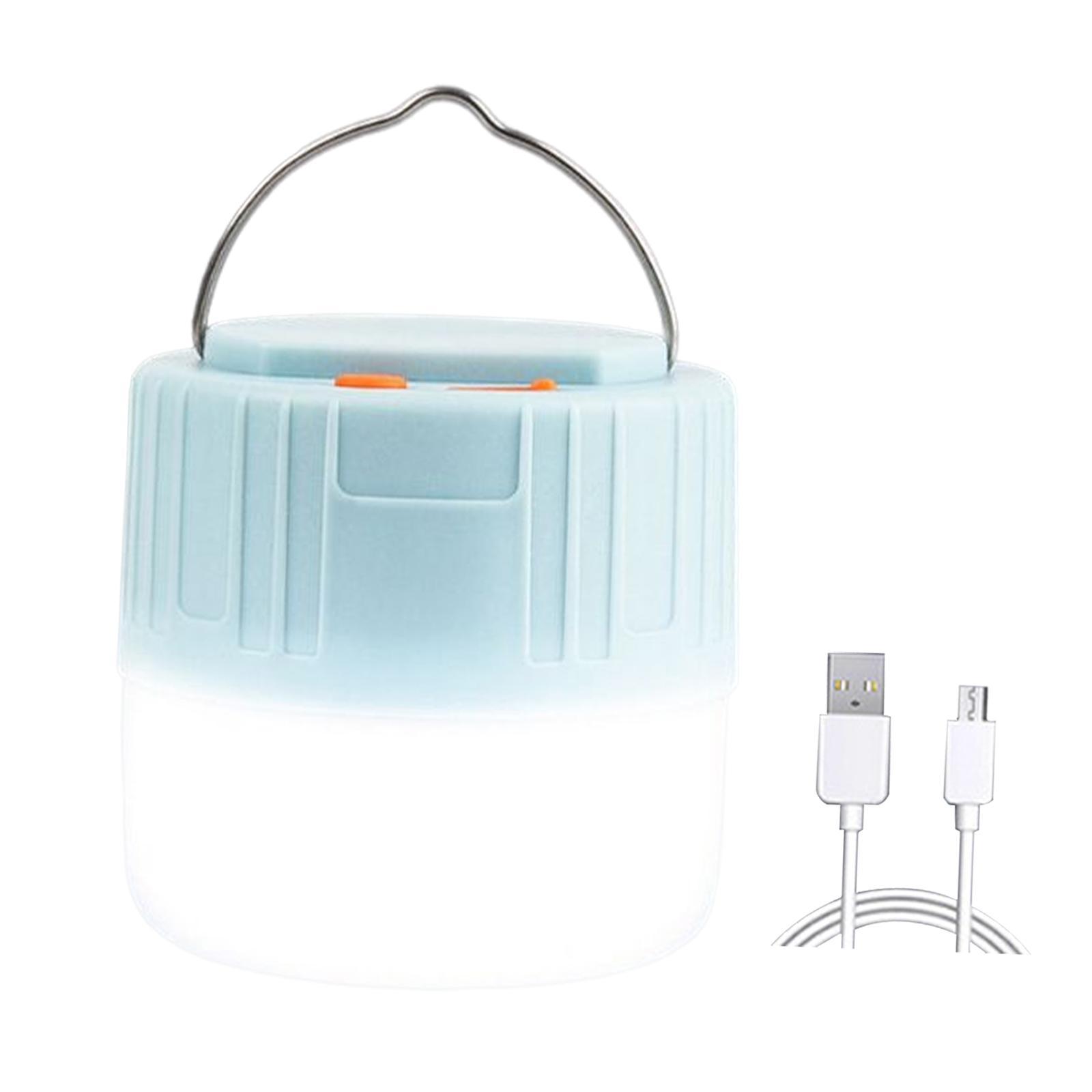 Fishing Camping Light Lamp LED Hanging Bulb USB Tent Lantern 80W