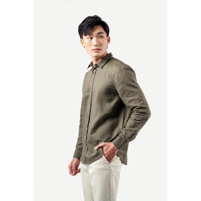 Áo sơ mi nam tay dài vải LINEN 3 màu 10S21SHL031CR1 | LASTORE MENSWEAR