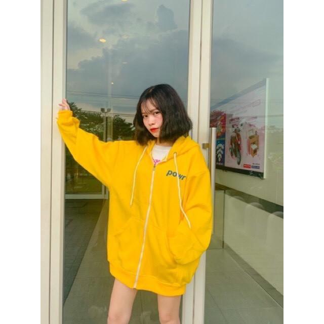 ÁO KHOÁC NỈ HOODIE FORM RỘNG