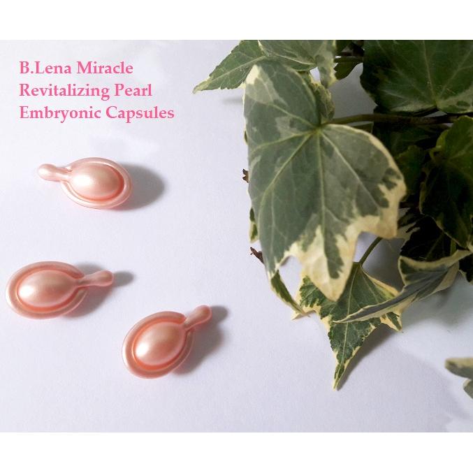 Viên nang Blena Miracle Revitalizing Pearl Embryonic Capsules trắng sáng - ngừa nám - chống lão hóa - chiết xuất phôi ngọc trai