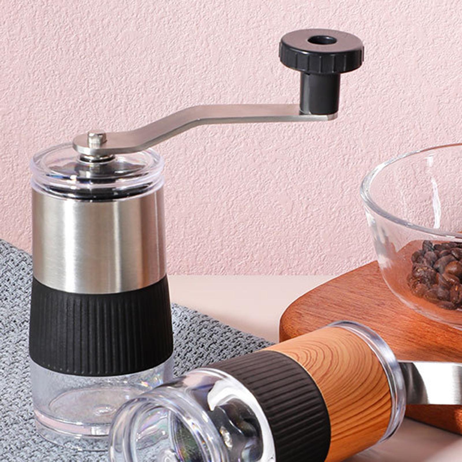 Coffee Grinder Adjustable Manual Coffee Mill for Picnic Office Home