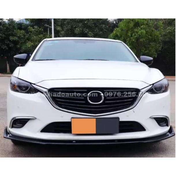 Lip Trước,Cản Trước Thể Thao Mazda 6 Nhựa ABS Cao Cấp Chống Va Đập Tốt Phía Dưới Có Gân Tăng Cứng