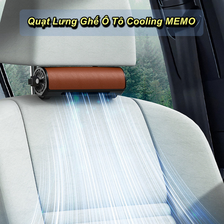 Quạt Lưng Ghế Ô Tô Car Seat Cooling Fan - Home and Garden