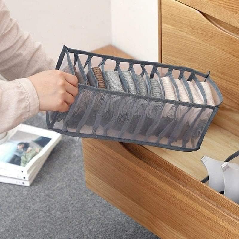 Sét 3 Hộp Đựng Đồ Lót ,Vớ , Đồ Lót Gấp Gọn Tiện Dụng Cho Gia Đình