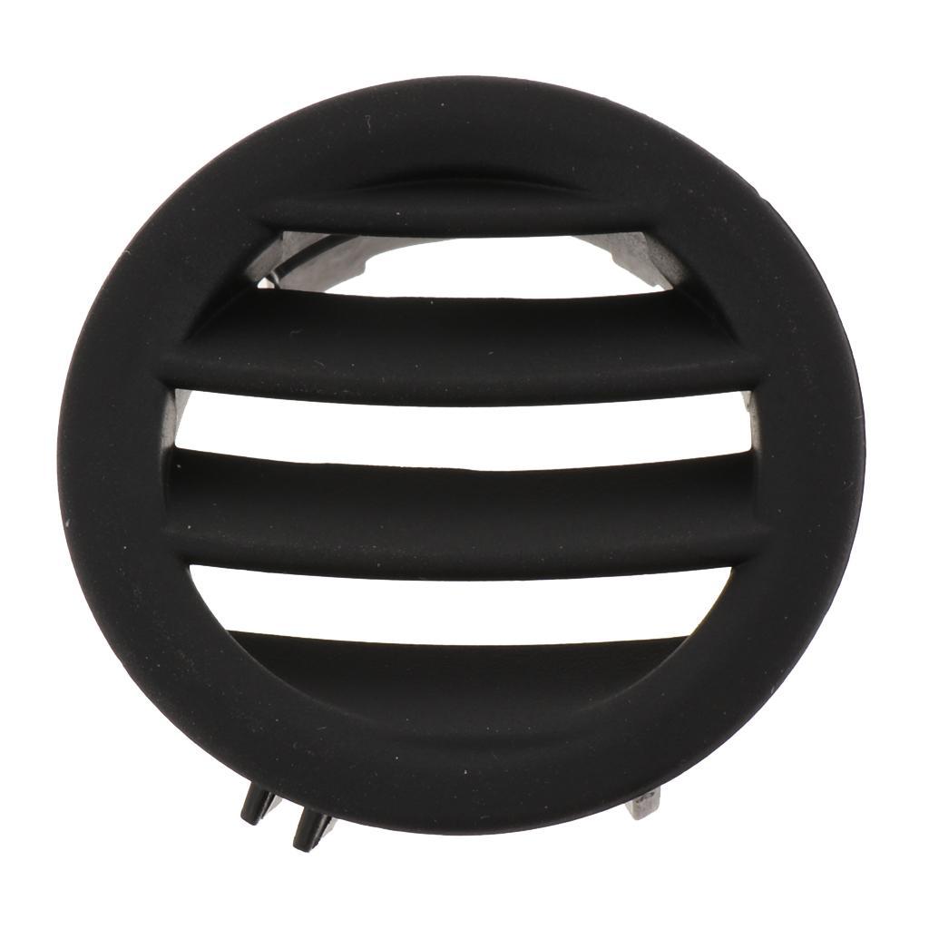 Dashboard Heater Ac Air Vent Round for Mercedes- W204 Black