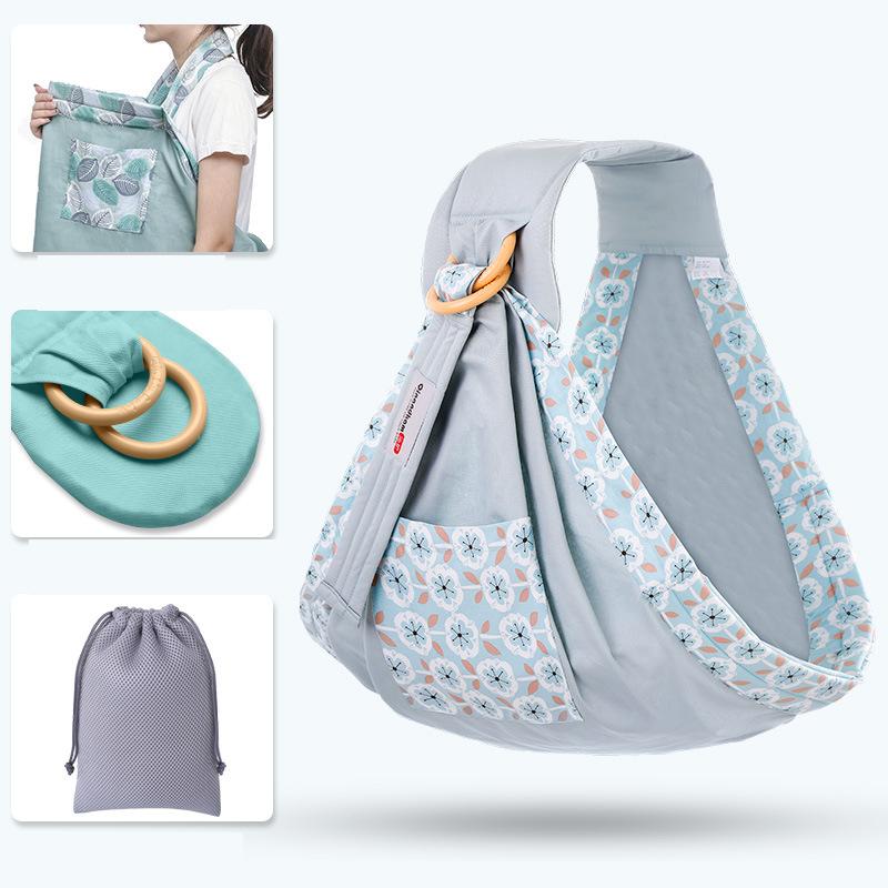 Em Bé Bọc Mới Sinh Ra Các Vật Dụng Cho Bé Cotton Nhẹ Cho Bé Sling Cho Con Bú Bao Bé Kẹp Mang Theo Túi Thoáng Khí Quấn Túi