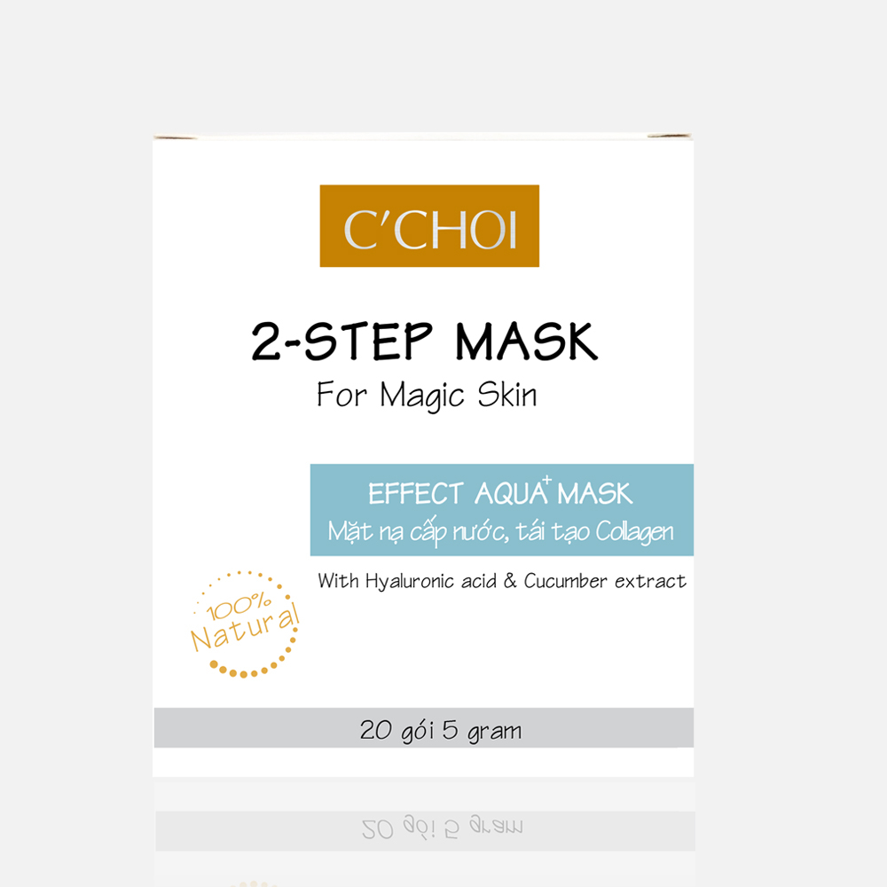 Mặt nạ cấp nước, tái tạo COLLAGEN - 2-Step-Mask