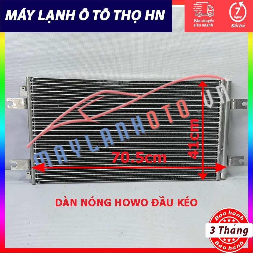 Dàn nóng Howo Đầu Kéo Hàng HBS Trung Quốc
