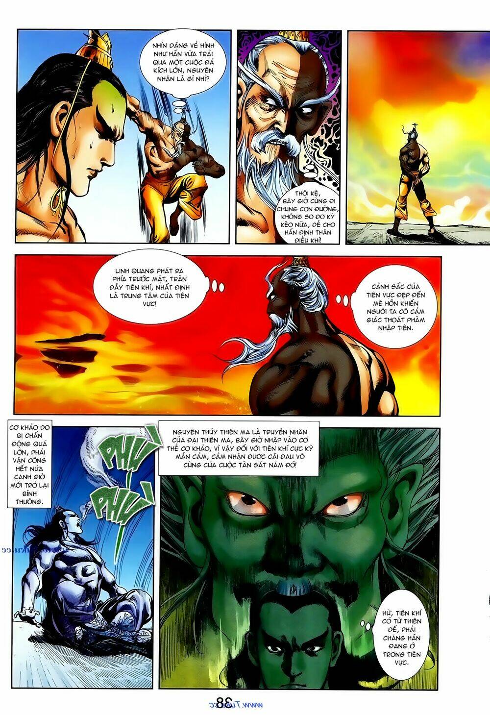 thiên tử truyền kỳ 1 - cơ phát khai chu bản chapter 100 5