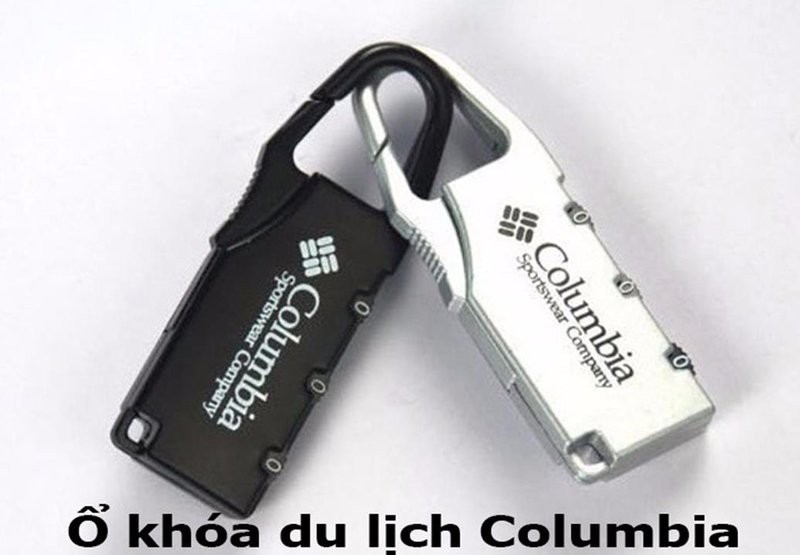 Ổ Khóa Mật Khẩu 3 Số Mini Du Lịch Columbia