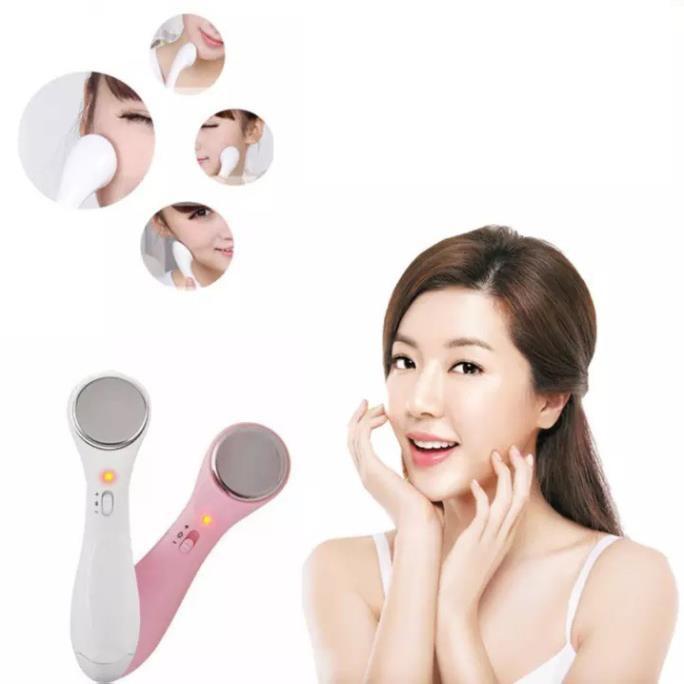 Máy Massage Mặt Cầm Tay Mới Ion DS309, Siêu Thoàng Lỗ Chân Lông, Giúp Mịn Da Mặt