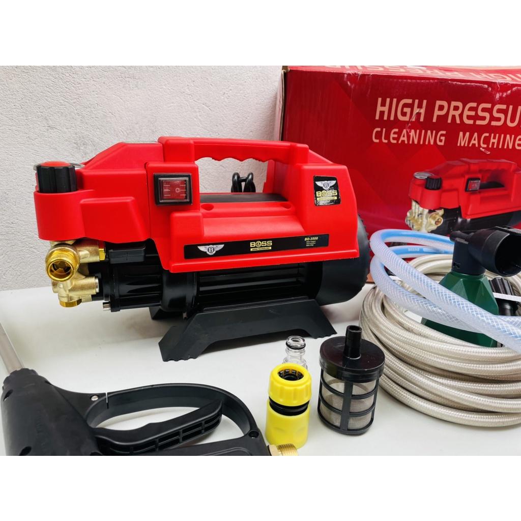 Máy Rửa Xe BOOS 3500W chỉnh áp Siêu Bền Siêu Khỏe Dây Áp Lực 15M Máy rửa xe mini dung tưới cây ,rửa xe
