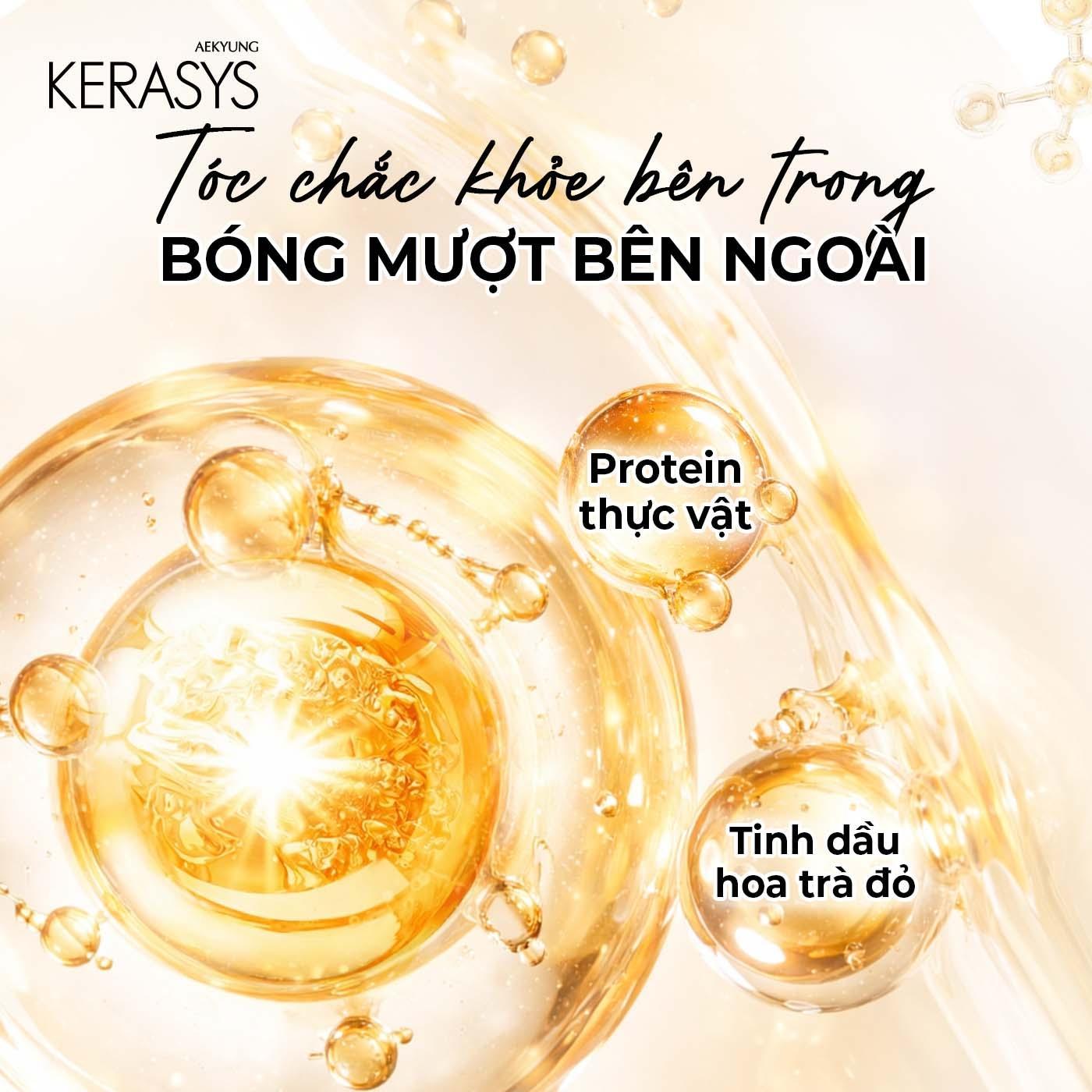 Dầu xả cao cấp Hàn Quốc Kerasys Oriental Premium (Giảm gãy rụng, kích tích mọc tóc) 600ml