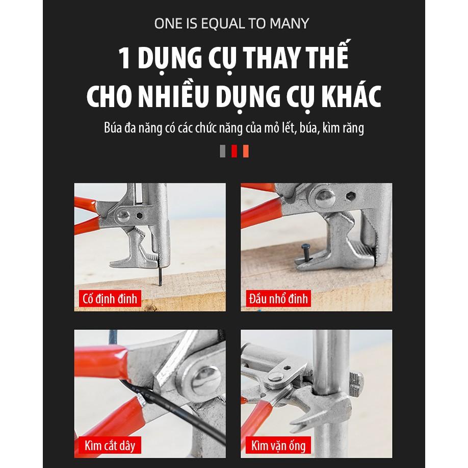 Búa trợ lực đóng đinh đa năng 10in1