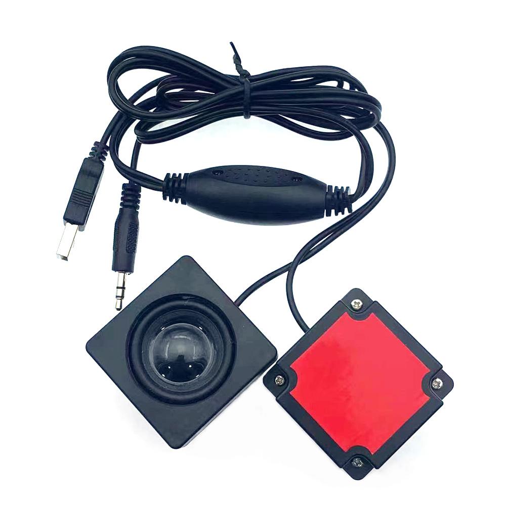 1 cặp loa máy tính mini USB loa di động có dây bass âm thanh nổi loa nhỏ để bàn máy tính xách tay điện thoại MP4 MP3 Màu sắc: Không dính Bluetooth