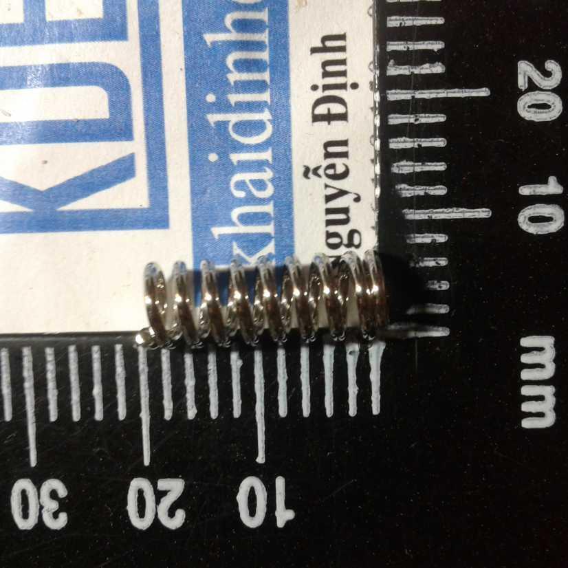 15 cái lò xo cực mạnh 1.2x7x20mm phụ kiện máy in 3d KDE0206