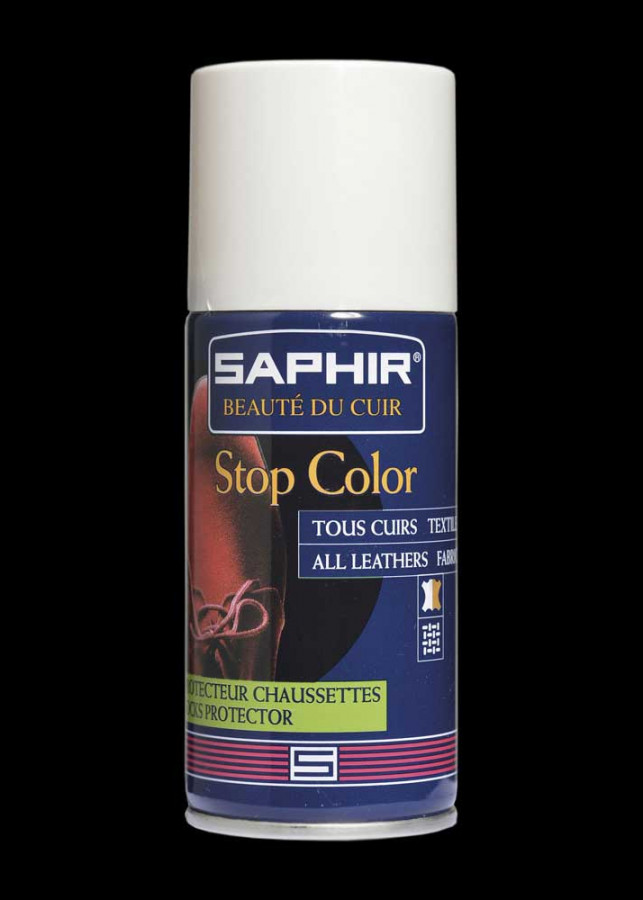 Xịt chống phai màu giày da Saphir Stop color