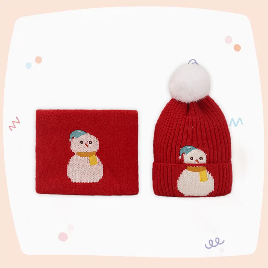 Children Hat Acrylic Fibers Unisex Festival Gift Thick Cartoon Birthday Gift Knitted Hat Caps for Video Shooting Winter Autumn Spring ,Boys Girls Kids