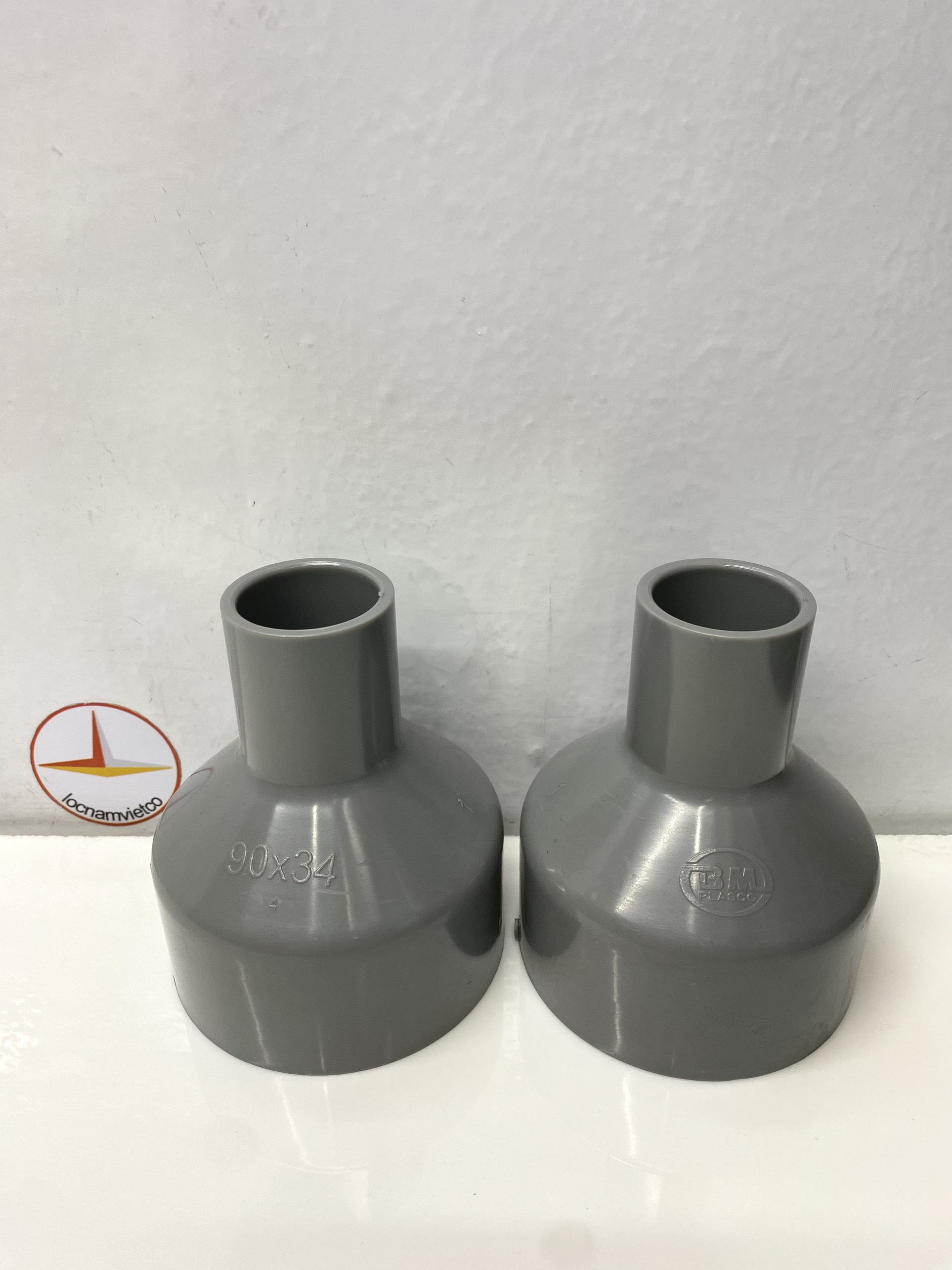 Nối giảm 90 x 34 nhựa PVC Bình Minh _N90x34