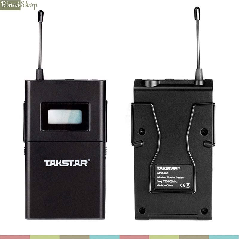 Takstar WPM-100 / WPM-200 / WPM-300 - Tai Nghe Kiểm Âm Không Dây UHF Cho Sân Khấu, Hội Trường, Phòng Thu- Hàng chính hãng