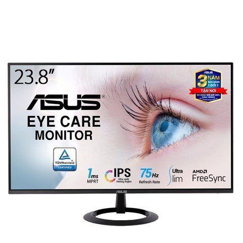 GEARVN - Màn hình ASUS VZ24EHE 24 inch IPS 75Hz viền mỏng