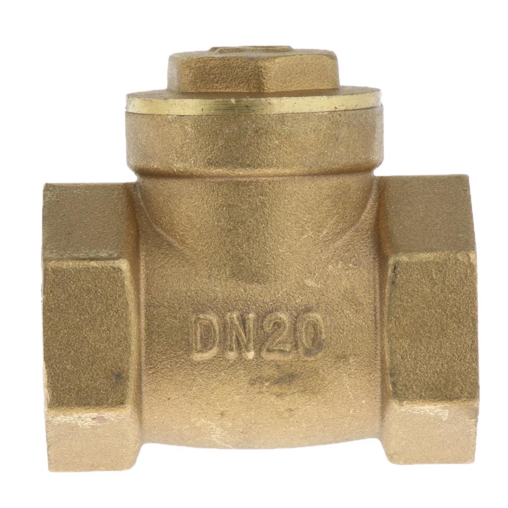 Nữ Ren Đồng Xoay Kiểm Tra Van 3/4 Inch -Ngang Một Cách Kiểm Tra Van, Bền Đẹp