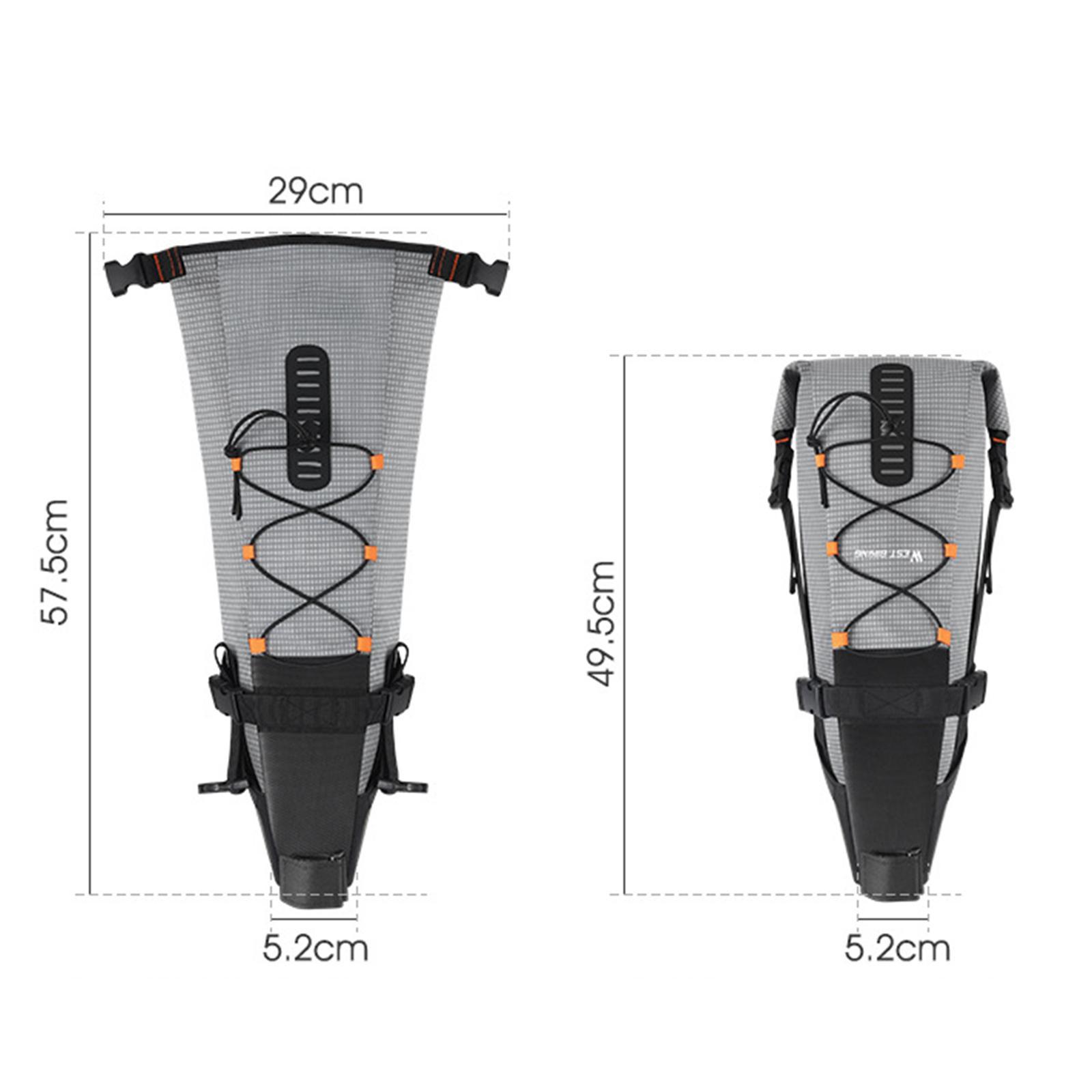 Bike Saddle Bag  under Seat Pouch Cycling Wedge Pack  Bike